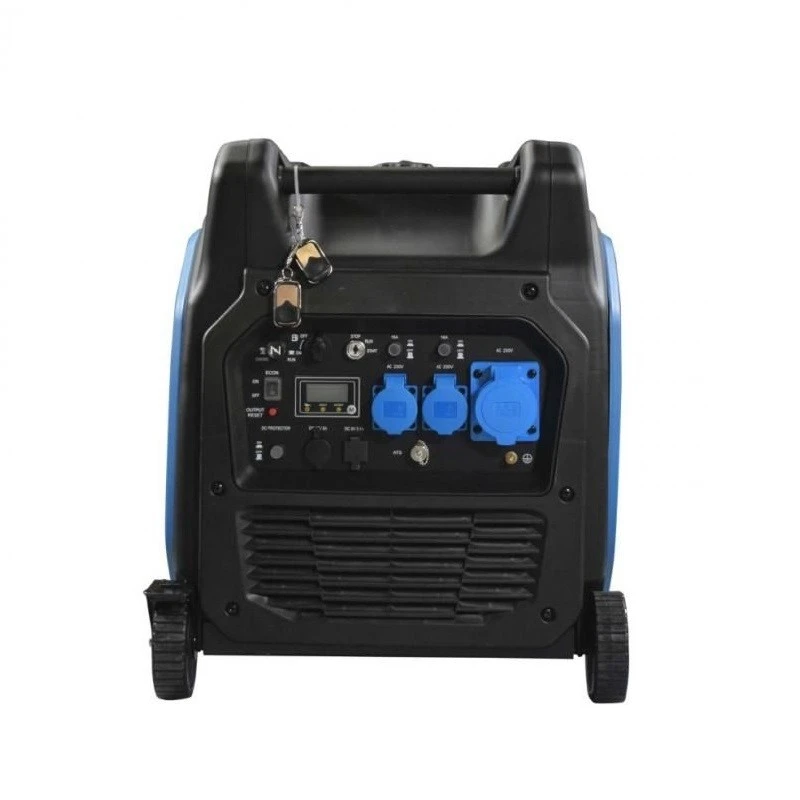 Hyundai HY 6500SЕi Бензинов инверторен, обезшумен генератор с ел. стартер 6500 W (08123)